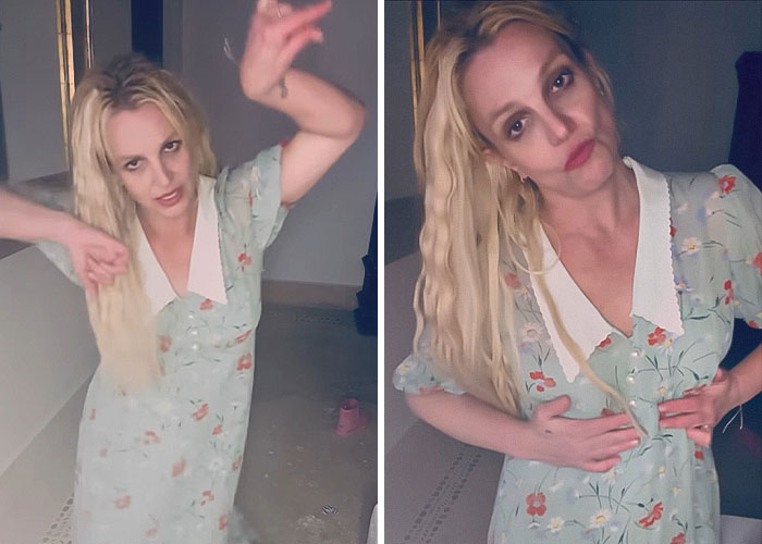 Britney Spears in a messy house video, looking distressed and sparking major worry about intervention. Britney Spears in a messy house video, looking distressed and sparking major worry about intervention.