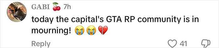 Comment expressing mourning over a 2-year-old drowning while dad was streaming, with crying and broken heart emojis. Comment expressing mourning over a 2-year-old drowning while dad was streaming, with crying and broken heart emojis.