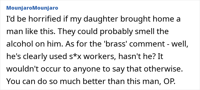 Woman Won't Take The Blame For A Ruined First Meeting With Her Parents After BF Parties Too Hard