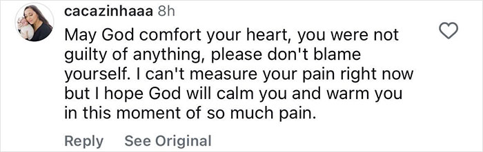 Comment expressing sympathy and hope for comfort after a tragic drowning of a 2-year-old during a live stream. Comment expressing sympathy and hope for comfort after a tragic drowning of a 2-year-old during a live stream.