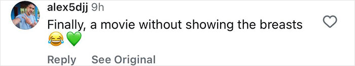 Screenshot of a social media comment mocking a movie scene, related to Sydney Sweeney’s social media silence and trolling. Screenshot of a social media comment mocking a movie scene, related to Sydney Sweeney’s social media silence and trolling.