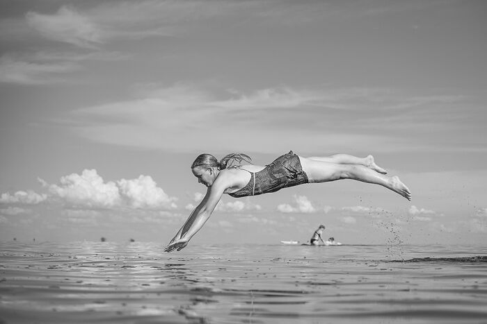 "Flying Through Childhood" By Lena Sokolova