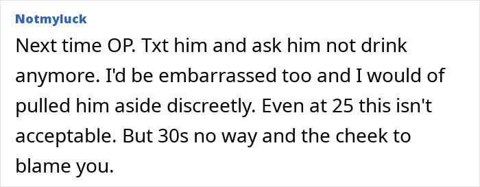 Woman Won't Take The Blame For A Ruined First Meeting With Her Parents After BF Parties Too Hard