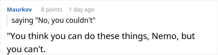 Comment saying you think you can do these things but you cannot, discussing babysitters and living wage opinions. Comment saying you think you can do these things but you cannot, discussing babysitters and living wage opinions.