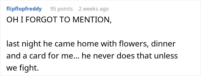 Screenshot of a Reddit post discussing strange text from fiancé, causing concern for a mom-to-be and friends. Screenshot of a Reddit post discussing strange text from fiancé, causing concern for a mom-to-be and friends.