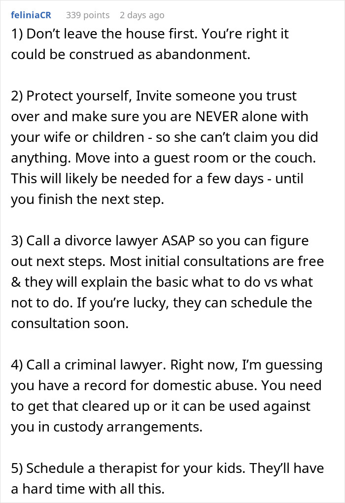 Text advice on protecting yourself from domestic violence accusations and handling legal steps during marital conflict. Text advice on protecting yourself from domestic violence accusations and handling legal steps during marital conflict.