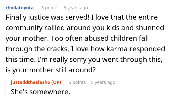 Reddit conversation about a mom who tells her teen son to leave home and later regrets it when her life falls apart. Reddit conversation about a mom who tells her teen son to leave home and later regrets it when her life falls apart.