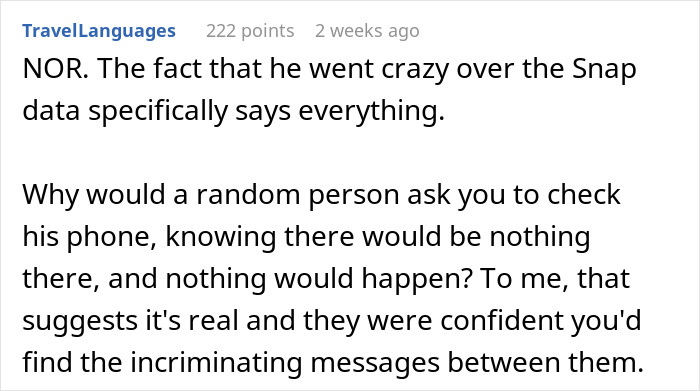 Comment discussing a fiancé’s strange text and the mom-to-be’s gut feeling about possible incriminating messages. Comment discussing a fiancé’s strange text and the mom-to-be’s gut feeling about possible incriminating messages.
