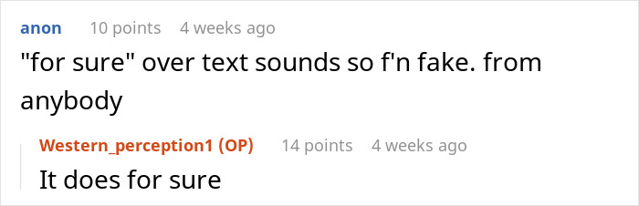 Online conversation screenshot showing users debating the authenticity of texting phrases in friends call two decades later context Online conversation screenshot showing users debating the authenticity of texting phrases in friends call two decades later context