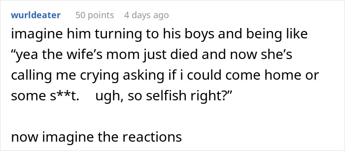 Text post showing a woman’s heartbreak as her mother’s death reveals her boyfriend’s true selfish character.