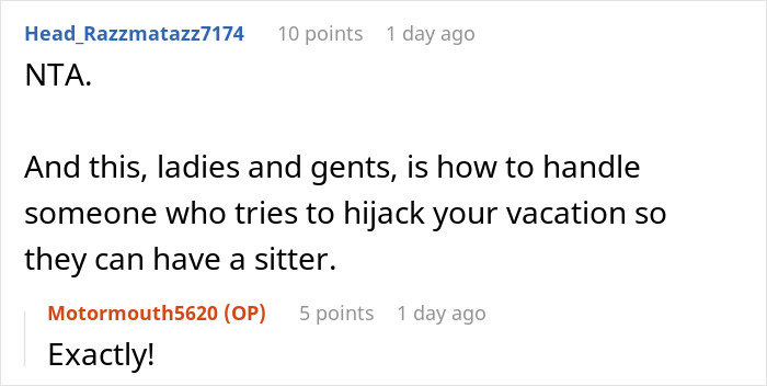 Cousin Tells Woman To Cover $4,000 Family Vacation, Labels Her Selfish When She Refuses Cousin Tells Woman To Cover $4,000 Family Vacation, Labels Her Selfish When She Refuses