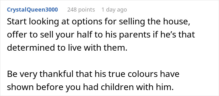 Screenshot of a Reddit comment discussing a man secretly inviting his parents to stay with him and his girlfriend. Screenshot of a Reddit comment discussing a man secretly inviting his parents to stay with him and his girlfriend.
