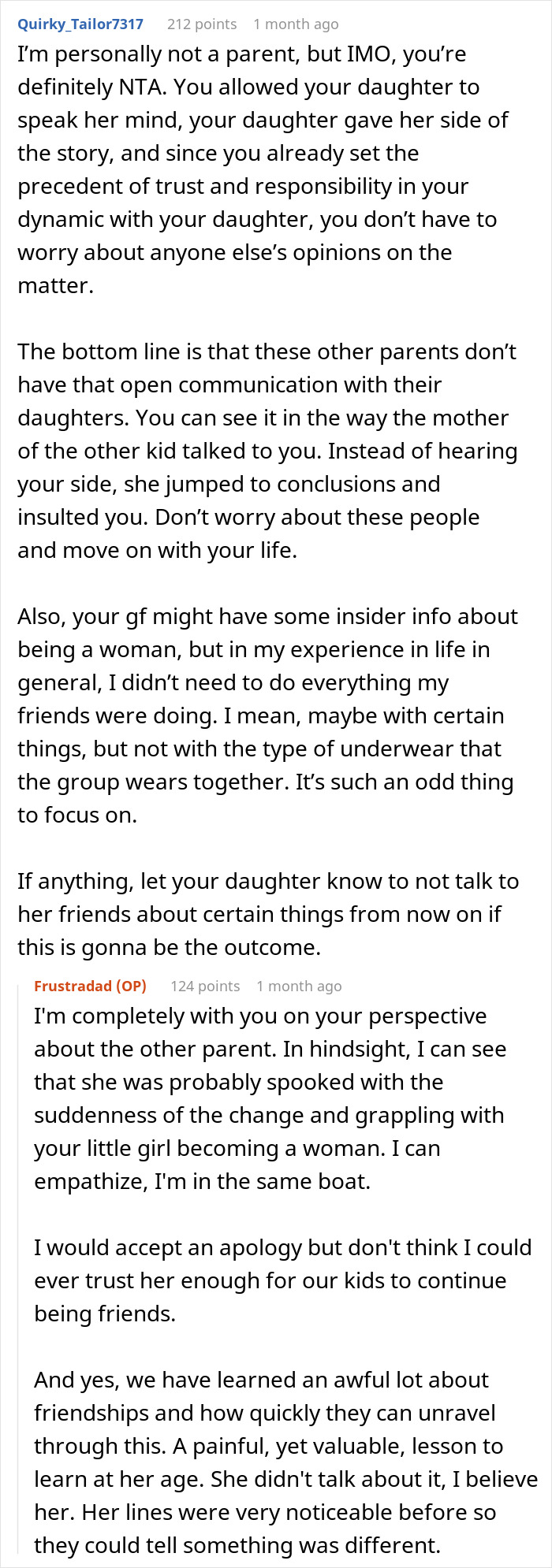 Parents Outraged As Single Dad Doesn’t Consult Them Before Allowing His Daughter To Wear Thongs Parents Outraged As Single Dad Doesn’t Consult Them Before Allowing His Daughter To Wear Thongs