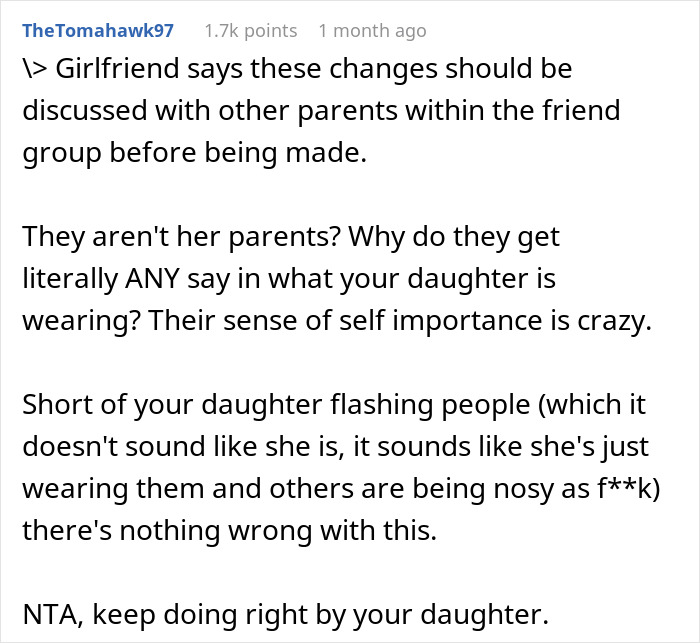 Parents Outraged As Single Dad Doesn’t Consult Them Before Allowing His Daughter To Wear Thongs Parents Outraged As Single Dad Doesn’t Consult Them Before Allowing His Daughter To Wear Thongs