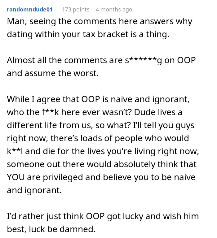 Rich Guy Buys GF A Bunch Of Expensive Stuff, Confused When She Gives Him A Reality Check Rich Guy Buys GF A Bunch Of Expensive Stuff, Confused When She Gives Him A Reality Check
