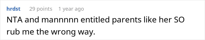 Screenshot of a Reddit comment discussing entitled parents and a mom taking kids on a 9-hour flight without help. Screenshot of a Reddit comment discussing entitled parents and a mom taking kids on a 9-hour flight without help.