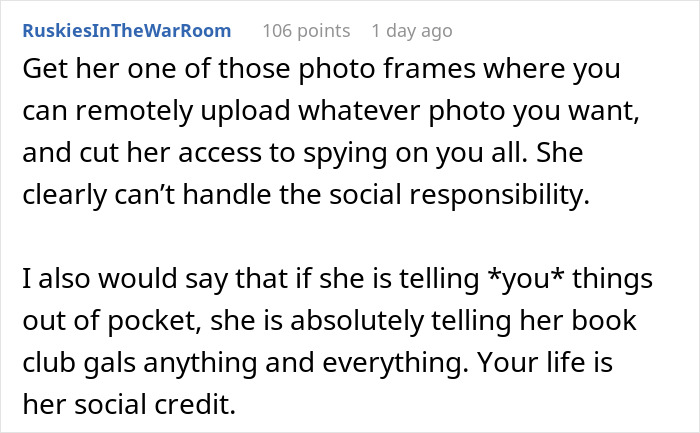 Mom disables MIL’s baby cam access after realizing she’s spying, highlighting privacy and trust issues within family dynamics. Mom disables MIL’s baby cam access after realizing she’s spying, highlighting privacy and trust issues within family dynamics.