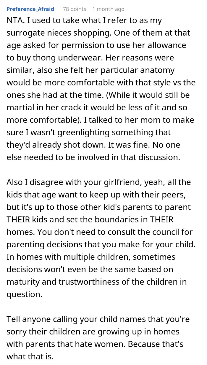 Parents Outraged As Single Dad Doesn’t Consult Them Before Allowing His Daughter To Wear Thongs Parents Outraged As Single Dad Doesn’t Consult Them Before Allowing His Daughter To Wear Thongs