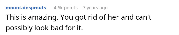 Comment praising someone for calling an obnoxious coworker's bluff and forcing her to quit with a fake retirement party. Comment praising someone for calling an obnoxious coworker's bluff and forcing her to quit with a fake retirement party.
