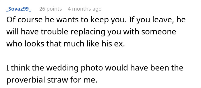 Comment discussing relationship struggles and considering divorce due to issues with husband’s ex after six years of marriage. Comment discussing relationship struggles and considering divorce due to issues with husband’s ex after six years of marriage.