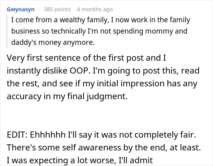 Rich Guy Buys GF A Bunch Of Expensive Stuff, Confused When She Gives Him A Reality Check Rich Guy Buys GF A Bunch Of Expensive Stuff, Confused When She Gives Him A Reality Check