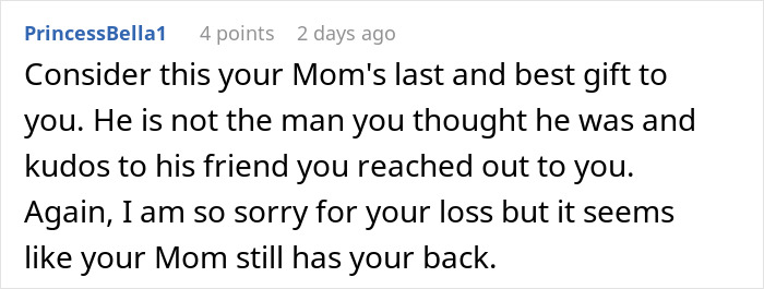 Comment expressing sympathy after a woman faces double heartbreak revealing boyfriend’s true character.