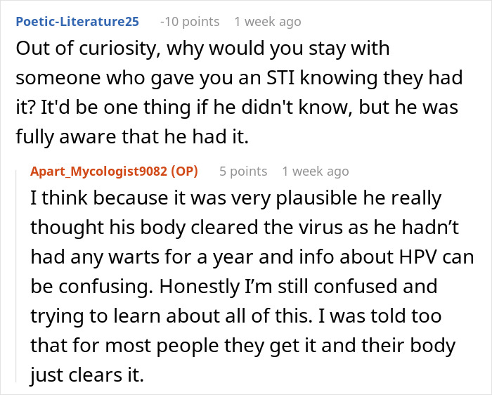 Woman struggling with resentment toward healthy boyfriend after contracting cancer from his past HPV infection. Woman struggling with resentment toward healthy boyfriend after contracting cancer from his past HPV infection.