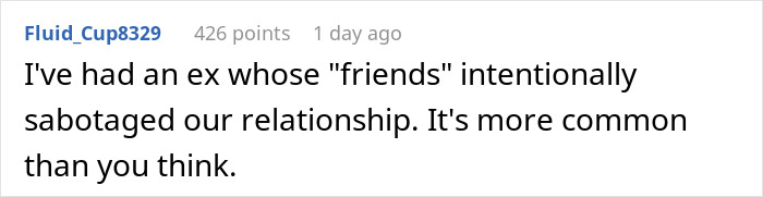 Comment about a friend, wife, drunk hookup with another man shared in an online discussion forum. Comment about a friend, wife, drunk hookup with another man shared in an online discussion forum.