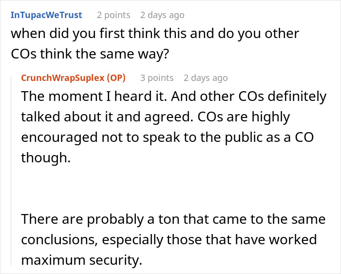 Prison officer discussing why he believes they’re lying about Epstein’s death based on his correctional experience.