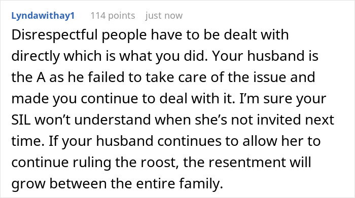 Comment on a post discussing a self-proclaimed influencer upset at SIL blocking her camera during a birthday dinner. Comment on a post discussing a self-proclaimed influencer upset at SIL blocking her camera during a birthday dinner.