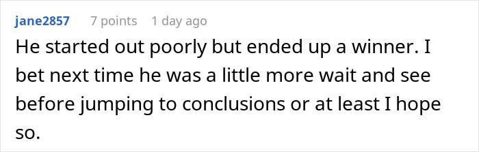 User comment on social platform discussing a manager calling a woman useless at work and the outcome of being schooled. User comment on social platform discussing a manager calling a woman useless at work and the outcome of being schooled.