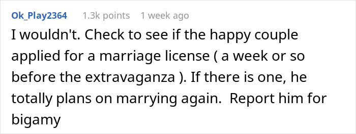 Comment text discussing whether to explain to her husband the difference between separation and divorce in a relationship context. Comment text discussing whether to explain to her husband the difference between separation and divorce in a relationship context.
