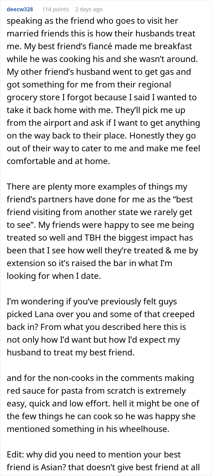 Woman panics as husband remembers friend’s favorite drink from three years ago, showing signs of jealousy. Woman panics as husband remembers friend’s favorite drink from three years ago, showing signs of jealousy.