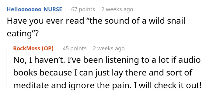 Online discussion showing a woman’s chronic pain dismissed as dramatic until her husband confirms it to doctors. Online discussion showing a woman’s chronic pain dismissed as dramatic until her husband confirms it to doctors.