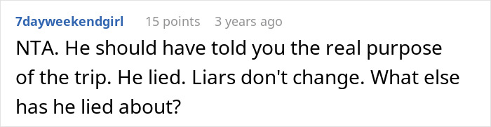 Reddit comment discussing a man promising a quiet life with two kids but adding a stepdaughter, causing conflict at home. Reddit comment discussing a man promising a quiet life with two kids but adding a stepdaughter, causing conflict at home.