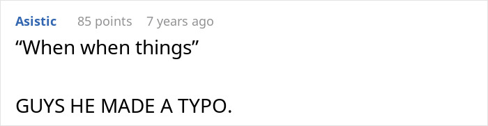 Screenshot of an online comment highlighting a humorous typo with the main SEO keywords obnoxious coworker bluff retirement party quit. Screenshot of an online comment highlighting a humorous typo with the main SEO keywords obnoxious coworker bluff retirement party quit.