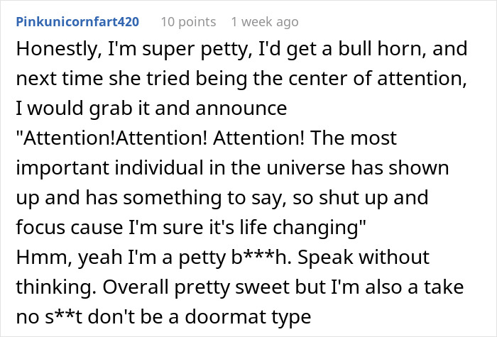ALT text: Online comment showing a user expressing frustration over making niece's birthday about spiritual awakening. ALT text: Online comment showing a user expressing frustration over making niece's birthday about spiritual awakening.