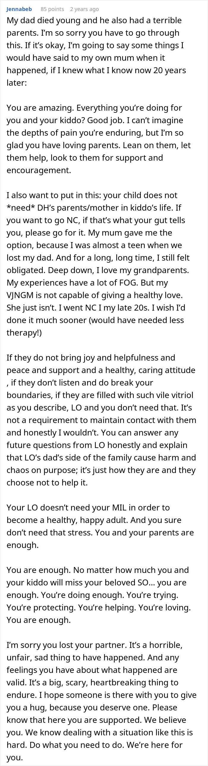 Text message with supportive advice to a woman coping with loss, discussing mother-in-law hatred and healing after losing husband. Text message with supportive advice to a woman coping with loss, discussing mother-in-law hatred and healing after losing husband.