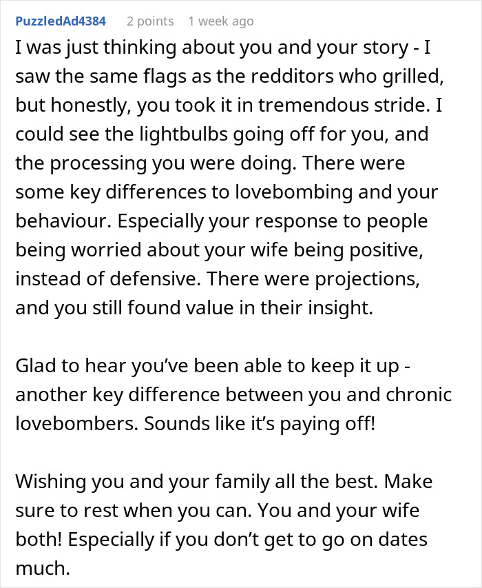 Alt text: Man tells wife she couldn’t do it without him, watches her prove him wrong with determination and strength