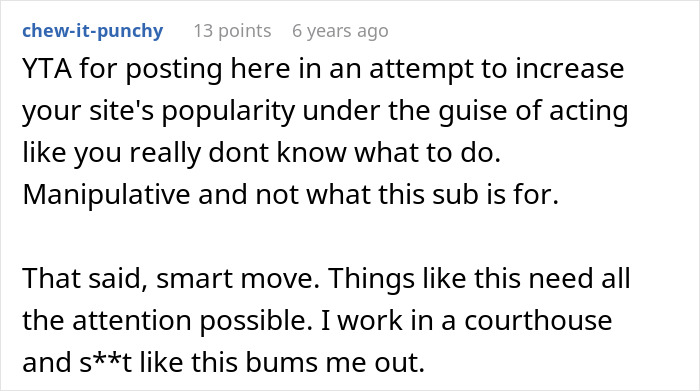 Reddit comment discussing a man's website refusal after being wrongfully jailed and calling out a detective. Reddit comment discussing a man's website refusal after being wrongfully jailed and calling out a detective.
