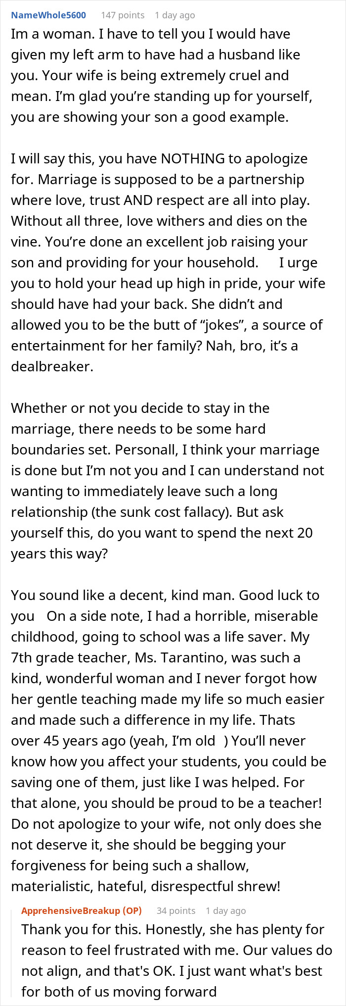 Husband Shares Painful Story About A Vacation That Exposed Cracks In His 20+ Year Marriage Husband Shares Painful Story About A Vacation That Exposed Cracks In His 20+ Year Marriage