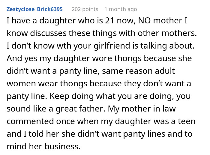 Parents Outraged As Single Dad Doesn’t Consult Them Before Allowing His Daughter To Wear Thongs Parents Outraged As Single Dad Doesn’t Consult Them Before Allowing His Daughter To Wear Thongs