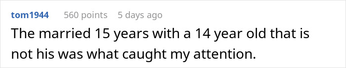 Screenshot of a Reddit comment discussing a man saying wife can find a job as a stay-at-home mom for teens with no chores. Screenshot of a Reddit comment discussing a man saying wife can find a job as a stay-at-home mom for teens with no chores.