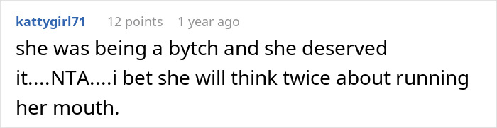 Screenshot of online comment reacting to friend’s boyfriend body count insult and revealing his girlfriend’s instead. Screenshot of online comment reacting to friend’s boyfriend body count insult and revealing his girlfriend’s instead.