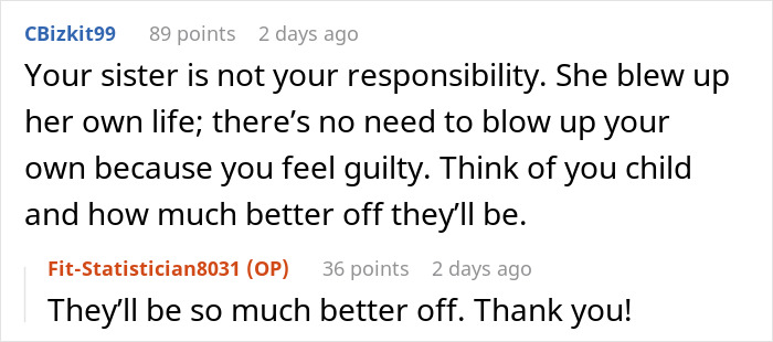 Screenshot of a forum discussion about family demanding $33k, with advice on responsibility and prioritizing a child’s well-being. Screenshot of a forum discussion about family demanding $33k, with advice on responsibility and prioritizing a child’s well-being.