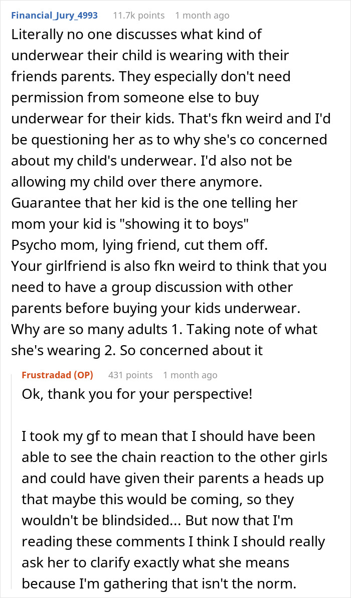 Parents Outraged As Single Dad Doesn’t Consult Them Before Allowing His Daughter To Wear Thongs Parents Outraged As Single Dad Doesn’t Consult Them Before Allowing His Daughter To Wear Thongs