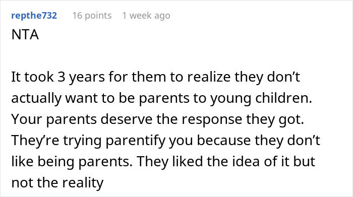 Reddit user explains how parents obsessed with having kids forced older son to babysit siblings and got upset when he refused. Reddit user explains how parents obsessed with having kids forced older son to babysit siblings and got upset when he refused.