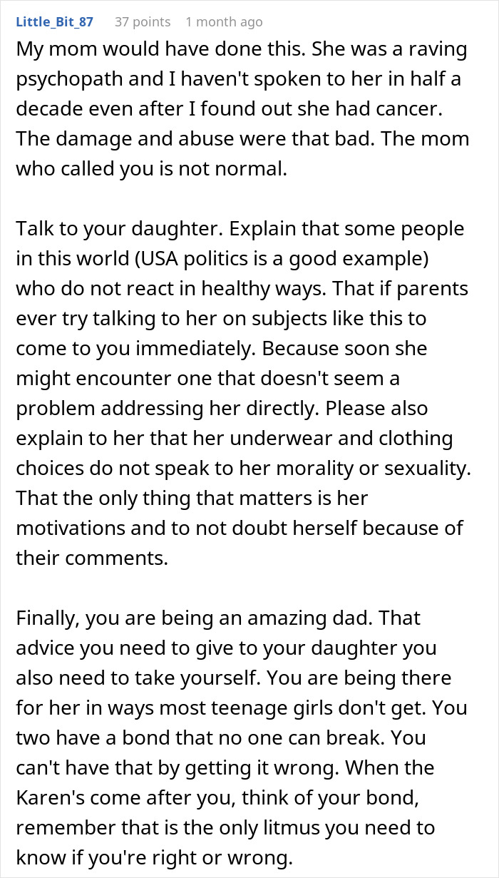 Parents Outraged As Single Dad Doesn’t Consult Them Before Allowing His Daughter To Wear Thongs Parents Outraged As Single Dad Doesn’t Consult Them Before Allowing His Daughter To Wear Thongs