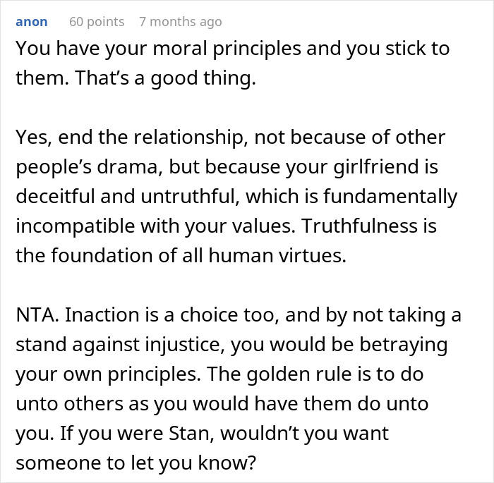 Comment discussing a lady planning to pass off affair pregnancy as boyfriend’s, with bestie’s boyfriend considering exposing her. Comment discussing a lady planning to pass off affair pregnancy as boyfriend’s, with bestie’s boyfriend considering exposing her.
