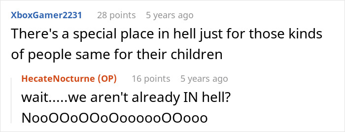 Screenshot of an online discussion expressing anger about a kid stealing a blind cane and its negative impact on children. Screenshot of an online discussion expressing anger about a kid stealing a blind cane and its negative impact on children.
